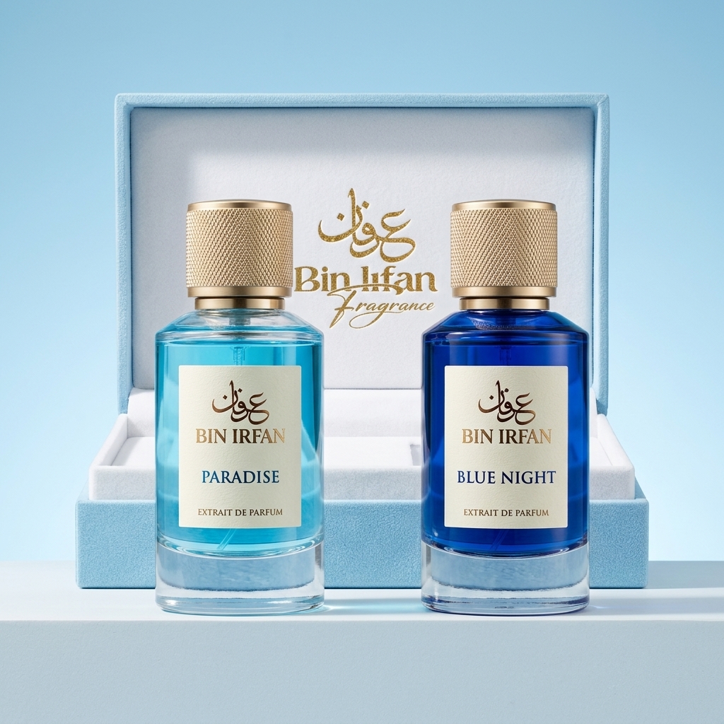 Summer Fresh Aquatic Duo (2 × 50ml) Extrait De Parfum by Bin Irfan Fragrances